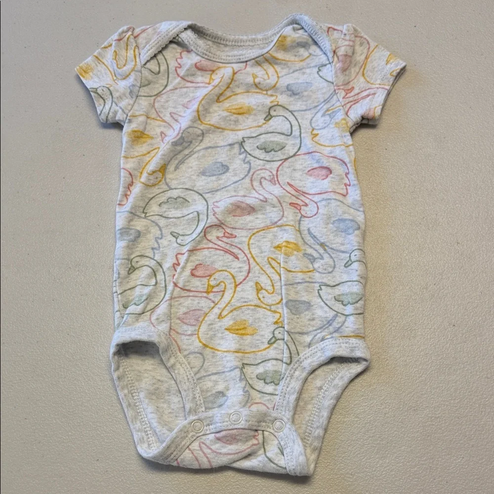 Carter’s Swan Themed Bodysuit